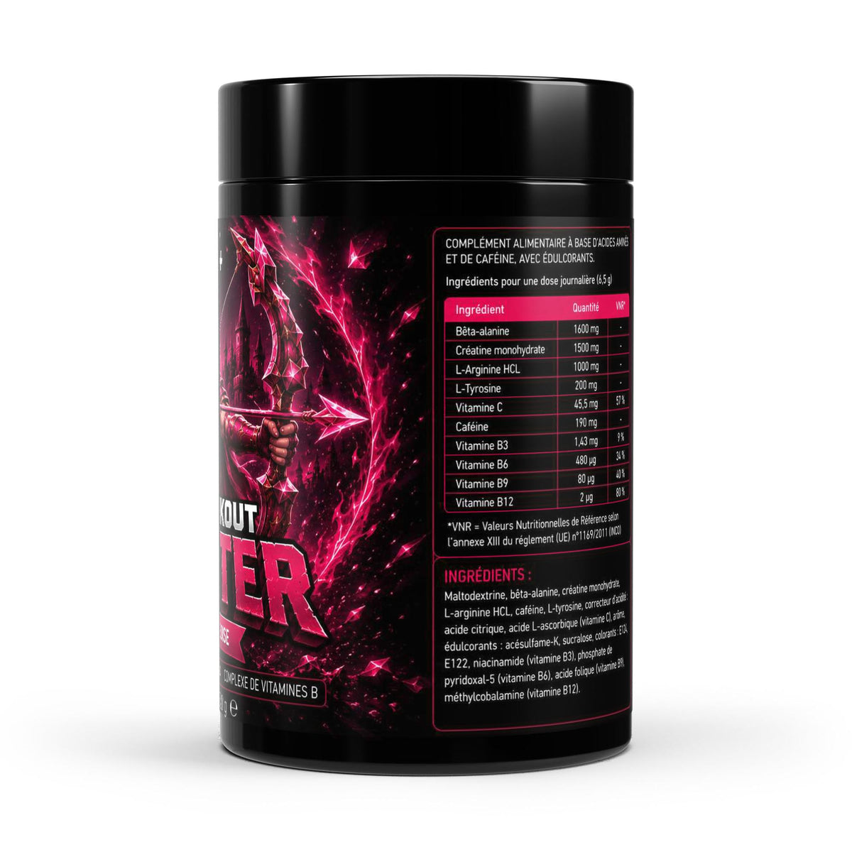 Pre-Workout Framboise 520 g