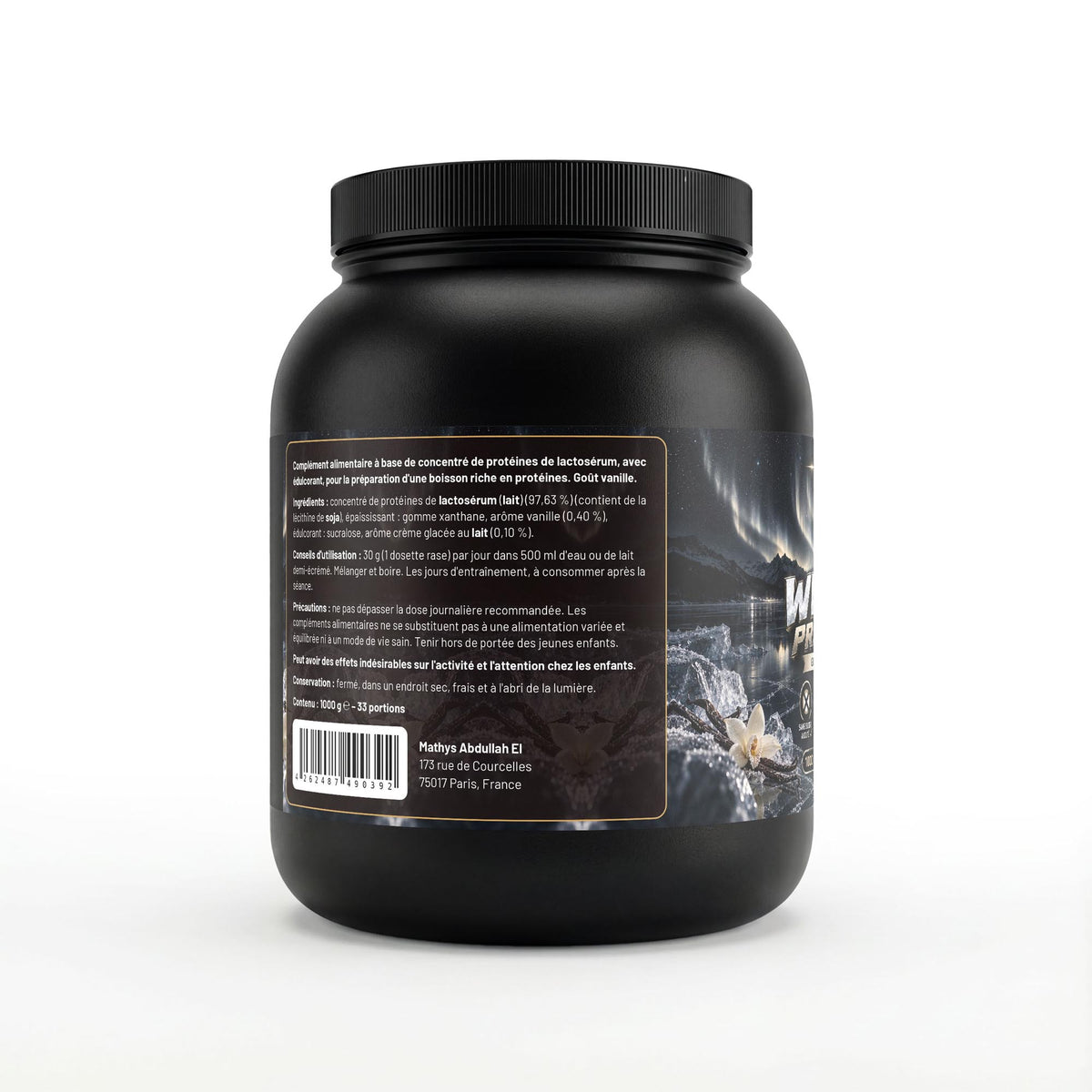Whey Protéine Vanille 1 kg