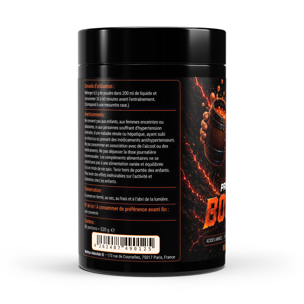 Pre-Workout Orange 520 g