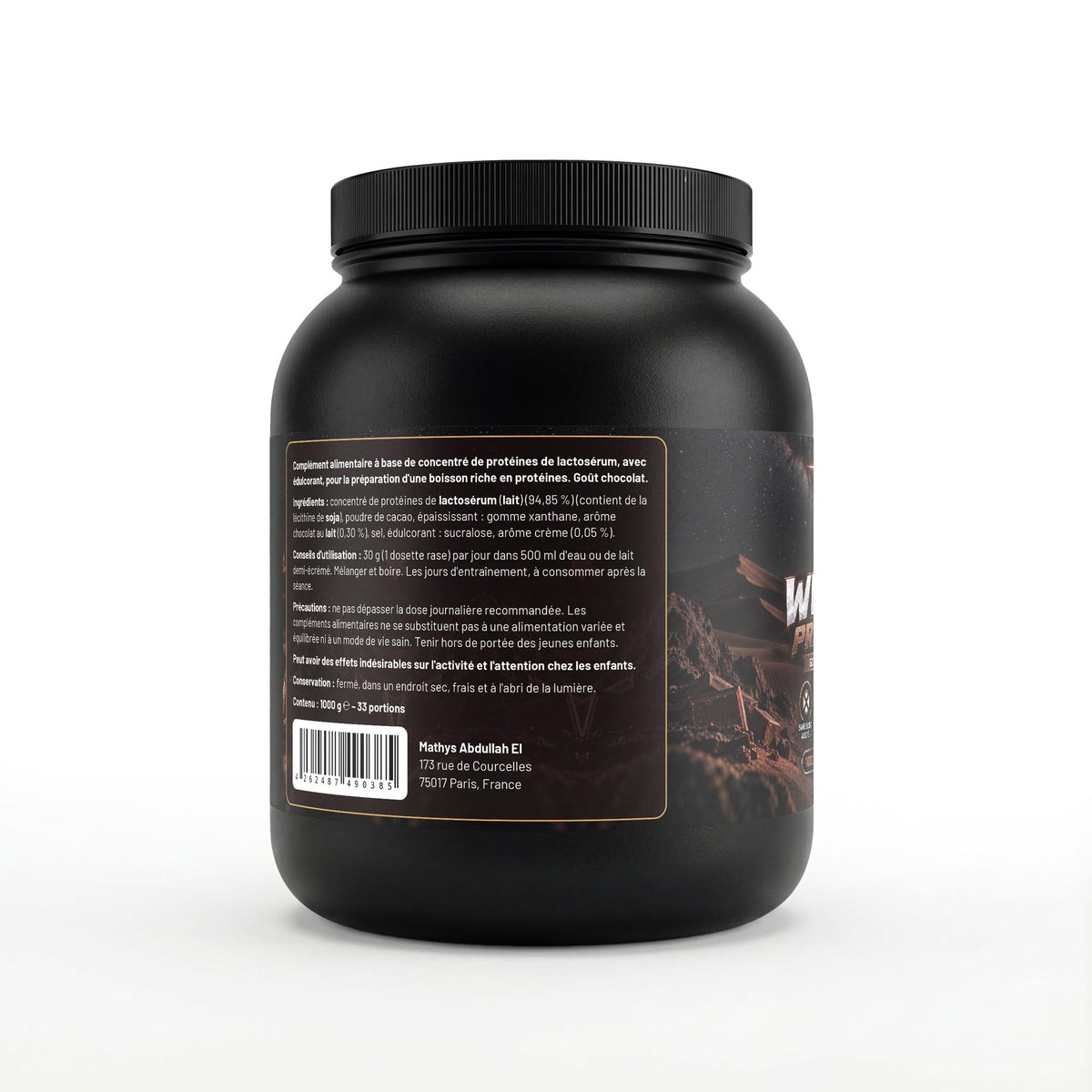 Whey Protéine Chocolat  1 kg