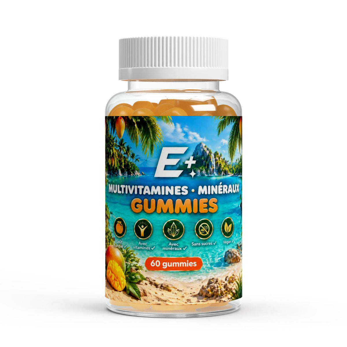 Gummies Multivitamines + Minéraux  60 gummies