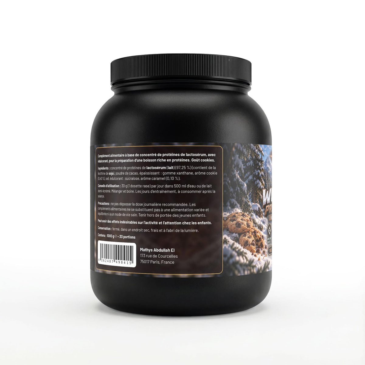 Whey Protéine Cookies 1 kg