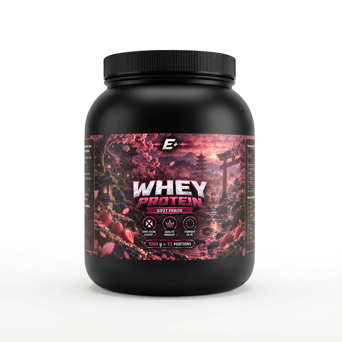 Whey Protéine Fraise 1 kg
