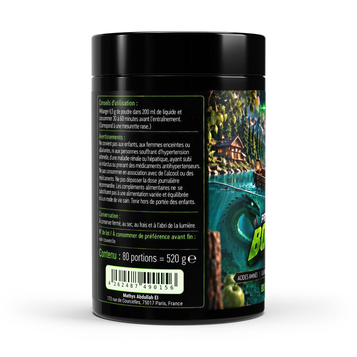 Pre-Workout Pomme 520 g